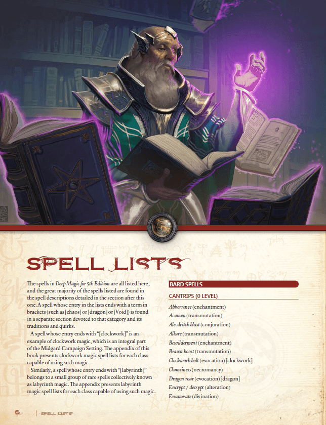 Deep Magic (Pocket Edition) (5E) - 