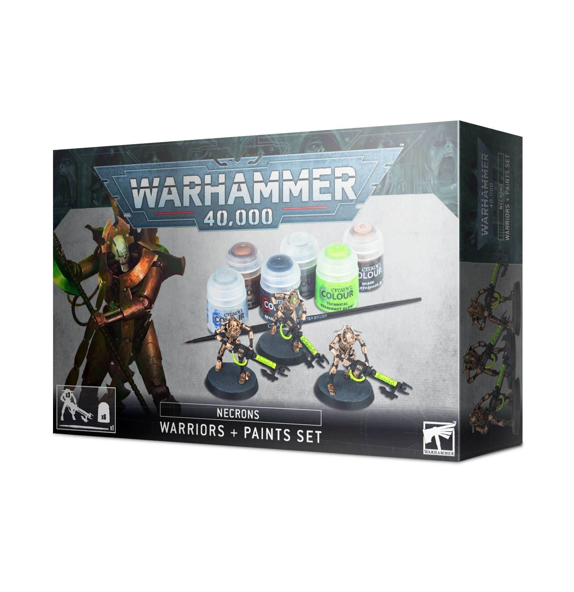 Warhammer 40K: Necron - Warriors + Paints Set - 