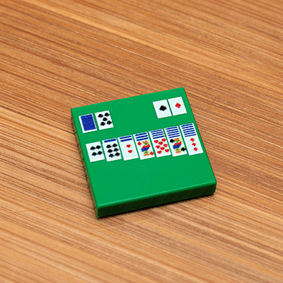 Solitaire - Custom Printed 2x2 Tile - 