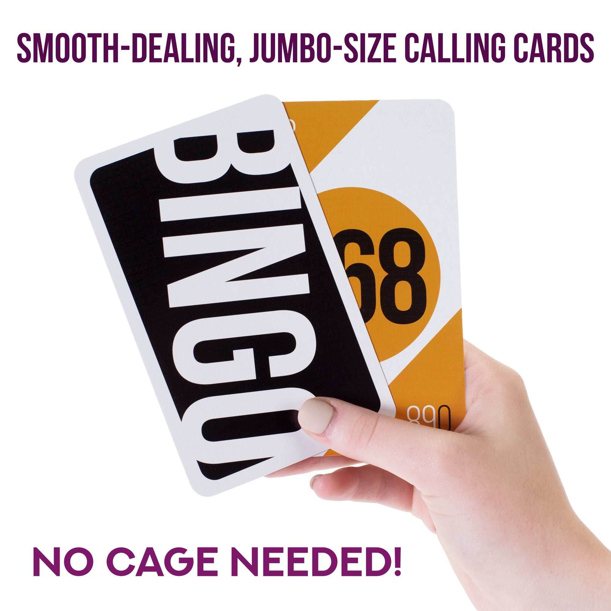 Jumbo Bingo Calling Cards - 