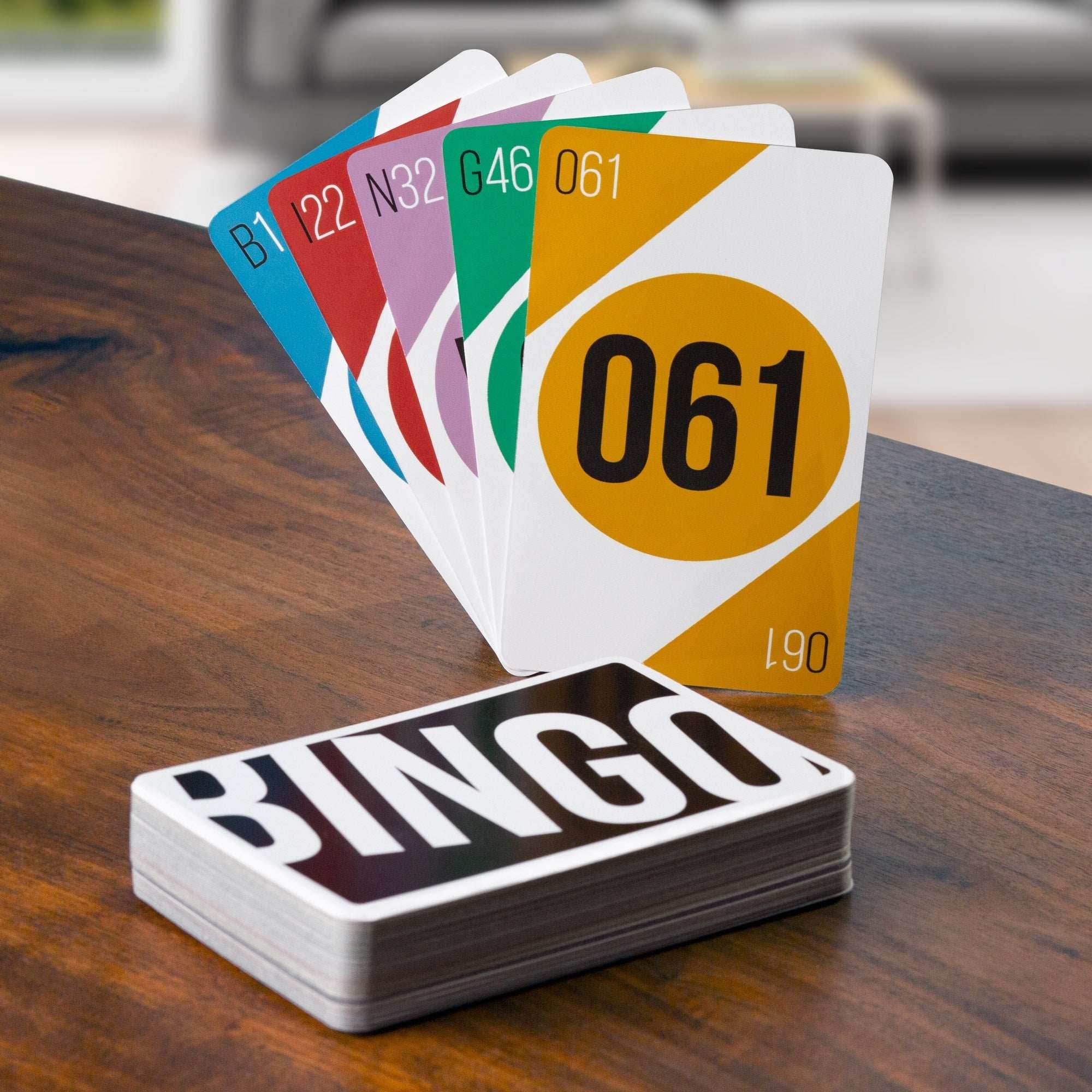 Jumbo Bingo Calling Cards - 