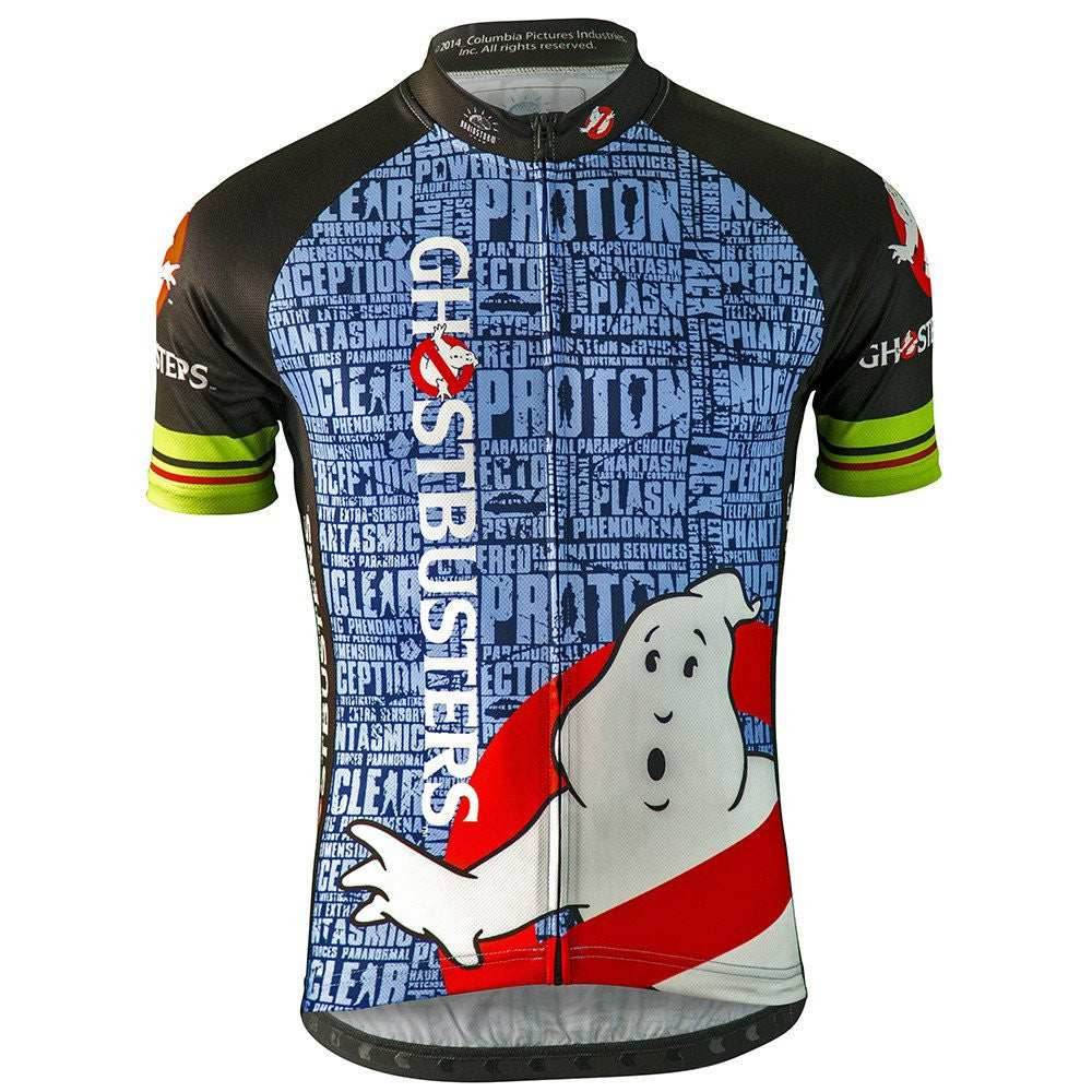 Ghostbusters Slimer Men's Cycling Jersey (S, M, 3XL) - Small