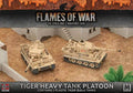 Flames of War: German Tiger Heavy Tank Platoon (Mid War-Afrika Korps) - 
