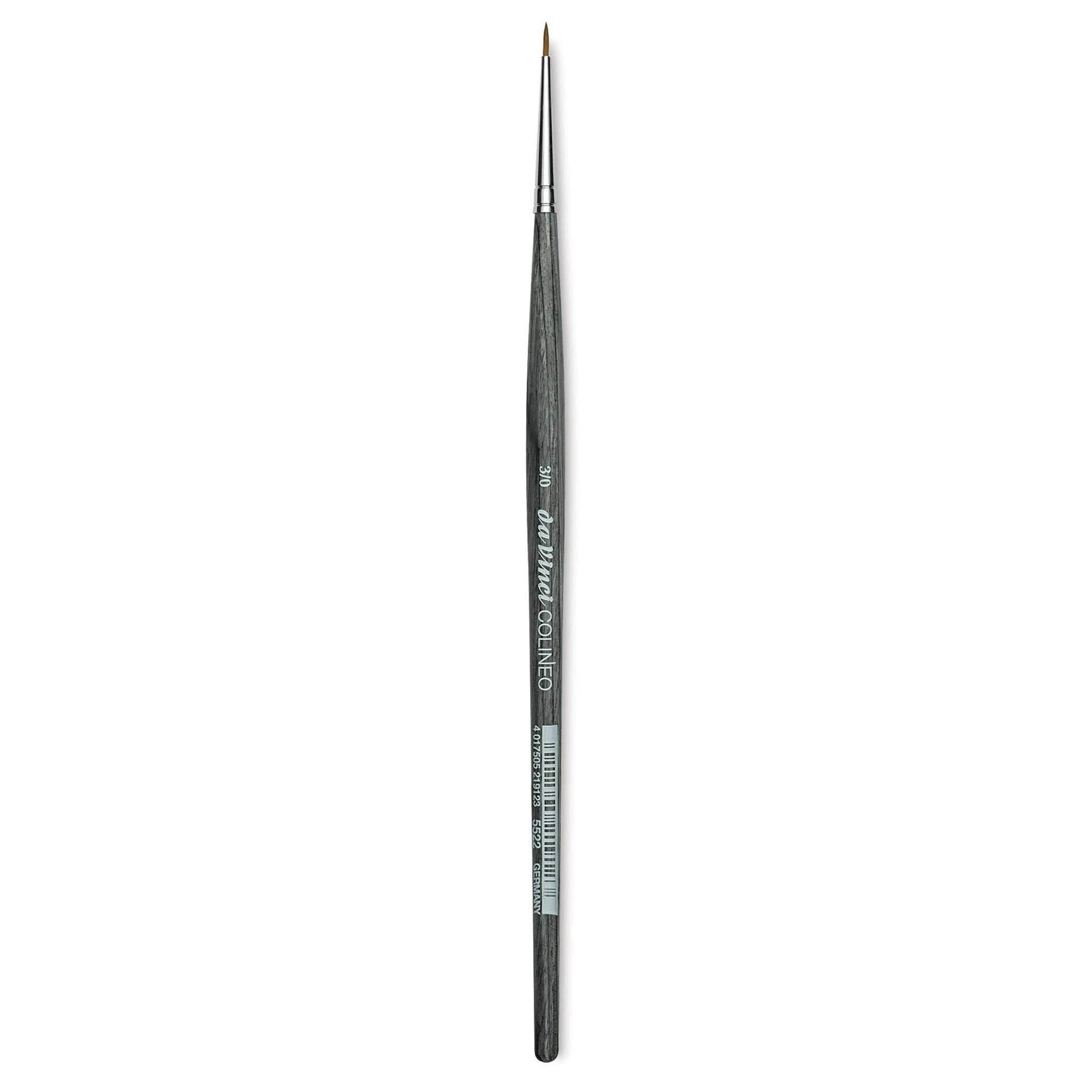 Da Vinci: Colineo - Synthetic Kolinsky Red Sable Brush - Series 5522 - Size 3/0 - Round - 