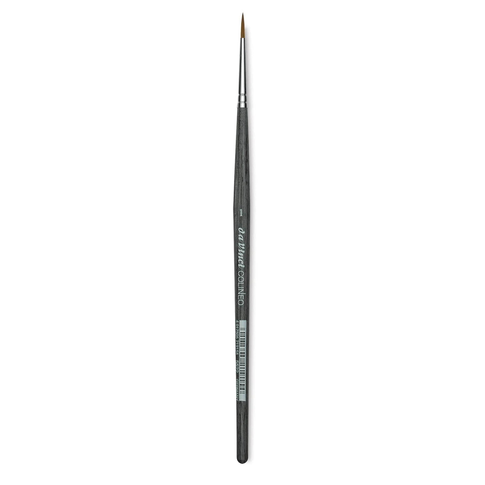 Da Vinci: Colineo - Synthetic Kolinsky Red Sable Brush - Series 5522 - Size 1 - Round - 