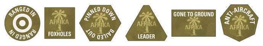 Flames of War: German Afrika Korps Token Set - 