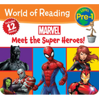 World of Reading Marvel: Meet the Super Heroes!-Pre-Level 1 Boxed Set - Boxed Set