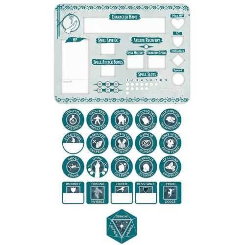 D&D: Wizard Token Set - 