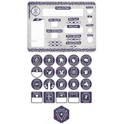 D&D: Warlock Token Set - 