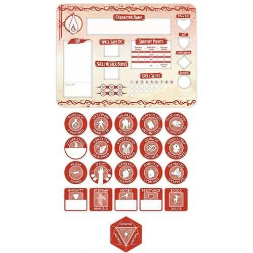 D&D: Sorcerer Token Set - 
