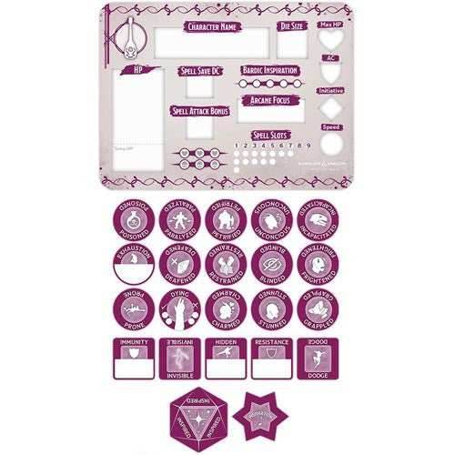 D&D: Bard Token Set - 