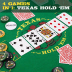 Casino Game Night: 4 Games in 1 - 