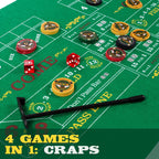 Casino Game Night: 4 Games in 1 - 