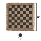 3-in-1 Mini Checkers Rug - 