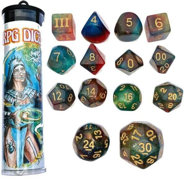 Dungeon Crawl Classics Dice: Motes of Mercurial Magic - 