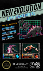 Godzilla x Kong Coffee 3-Pack
