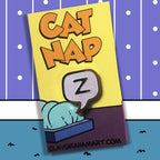 Cat Nap Hard Enamel Pin
