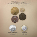 House Baratheon Set of Four Coins - 