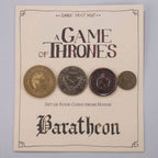 House Baratheon Set of Four Coins - 