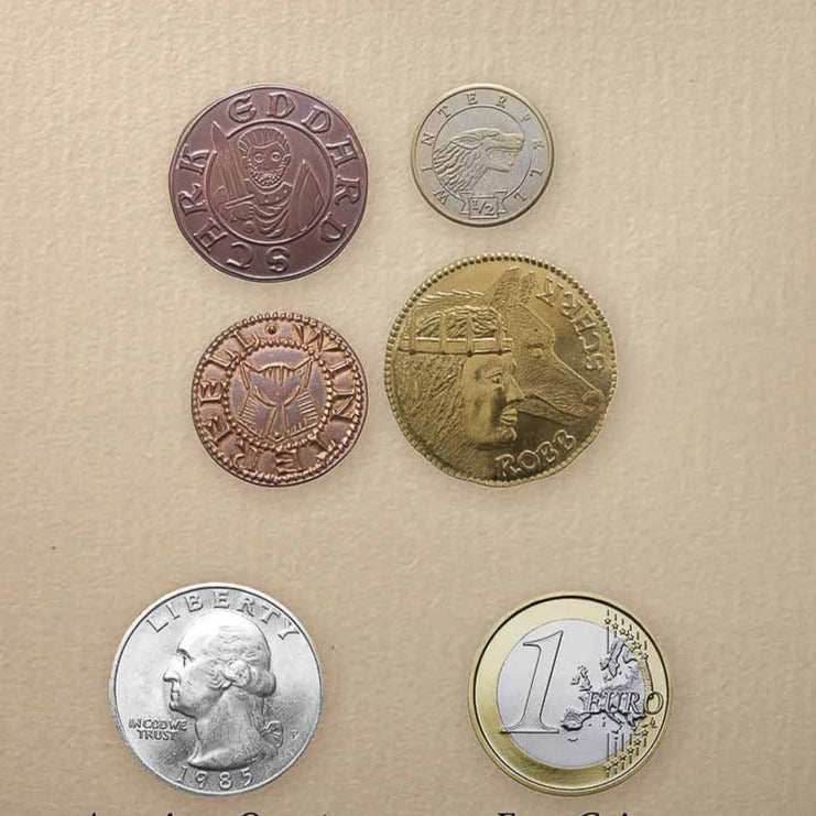 House Stark Set of Four Coins - 