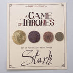 House Stark Set of Four Coins - 