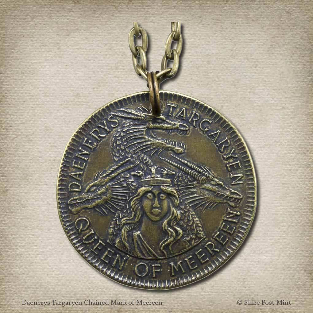 Daenerys Targaryen Chained Mark of Meereen Necklace - 