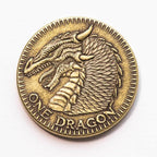 Viserys I Targaryen Golden Dragon in solid brass - 