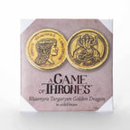 Rhaenyra Targaryen Golden Dragon Coin - 