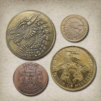House Targaryen Set of Four Coins - 