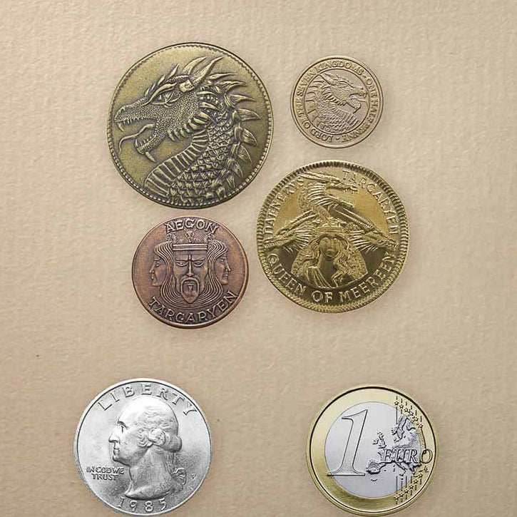 House Targaryen Set of Four Coins - 