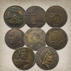 Set of Eight Houses - Half-Dragons - 