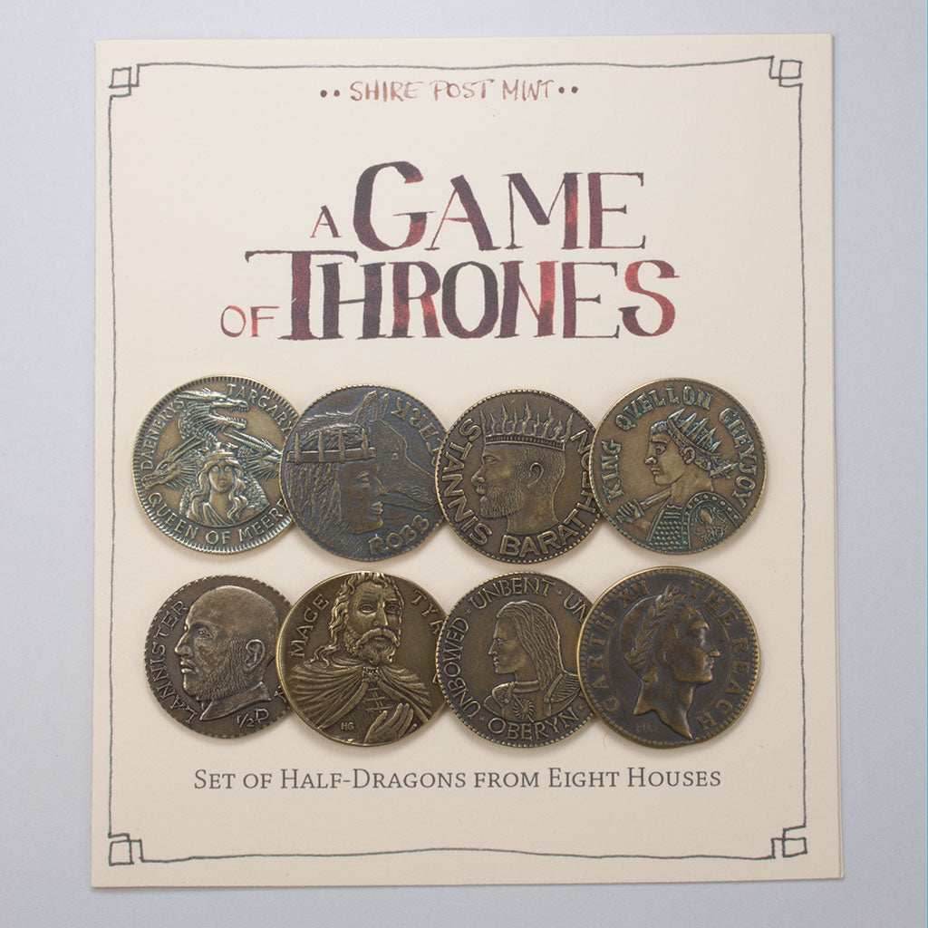Set of Eight Houses - Half-Dragons - 