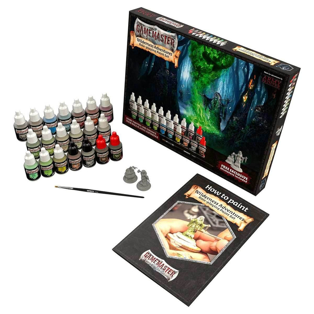 Army Painter Gamemaster: Wilderness Adventures Paint Set - 