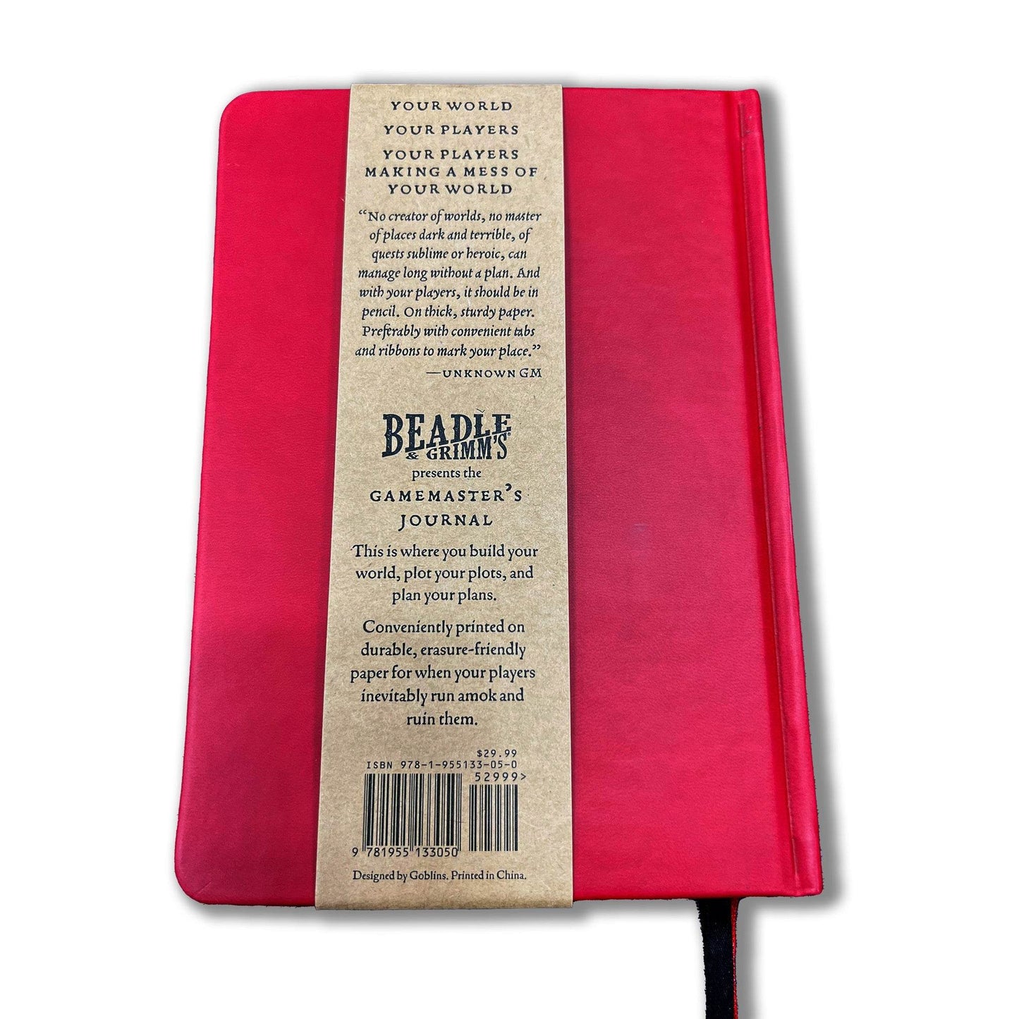 Gamemaster's Journal - Red Castle