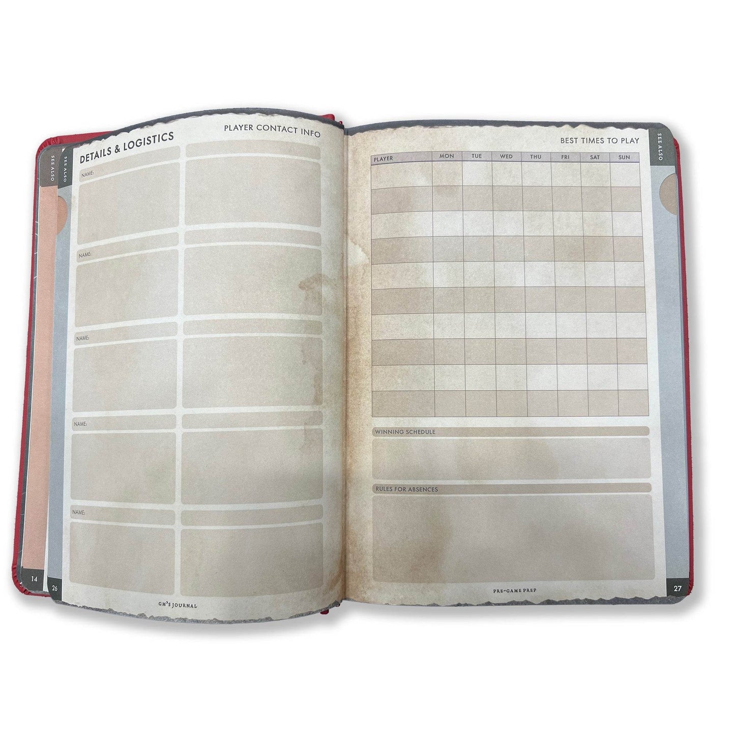 Gamemaster's Journal - Red Castle