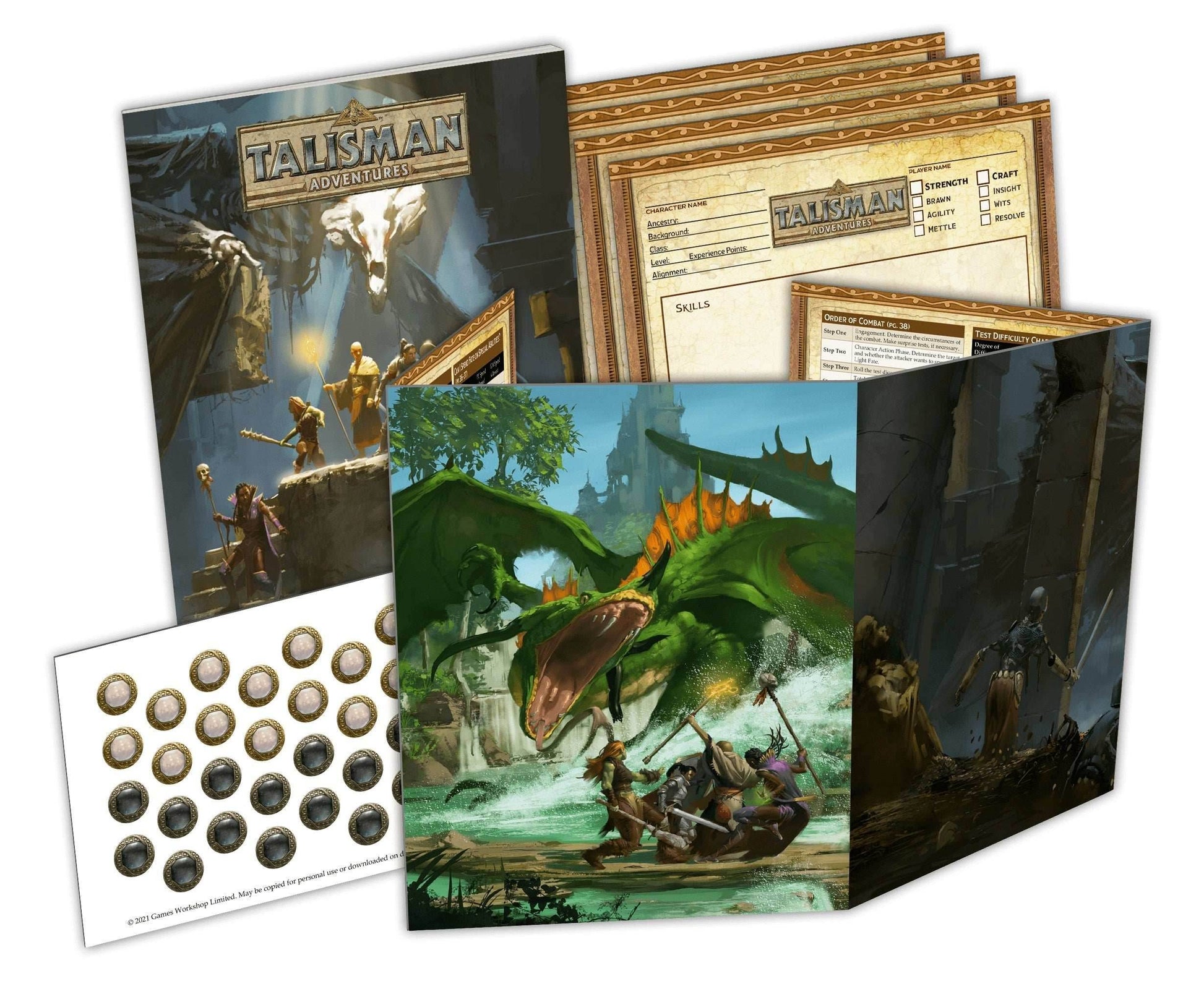 Talisman Adventures RPG: Game Master's Kit - 