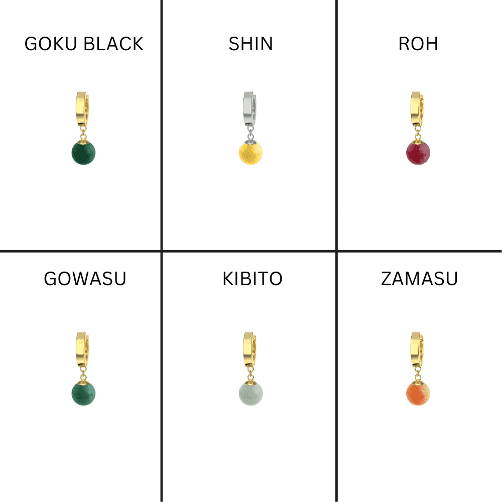 Dragon Ball Super™ Potara Earring - Goku Black / Single