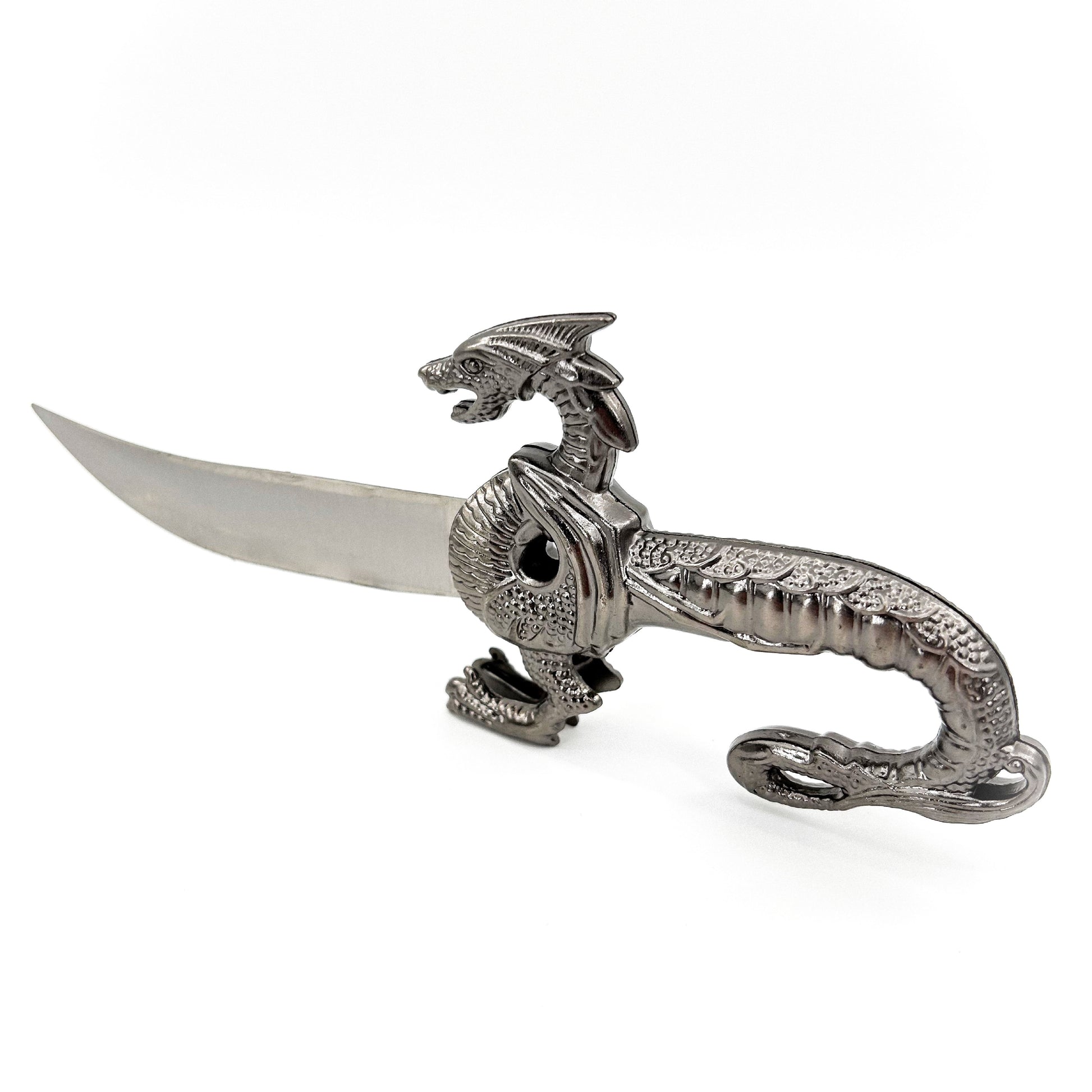 Golden Dragon Fantasy Dagger Knife-2