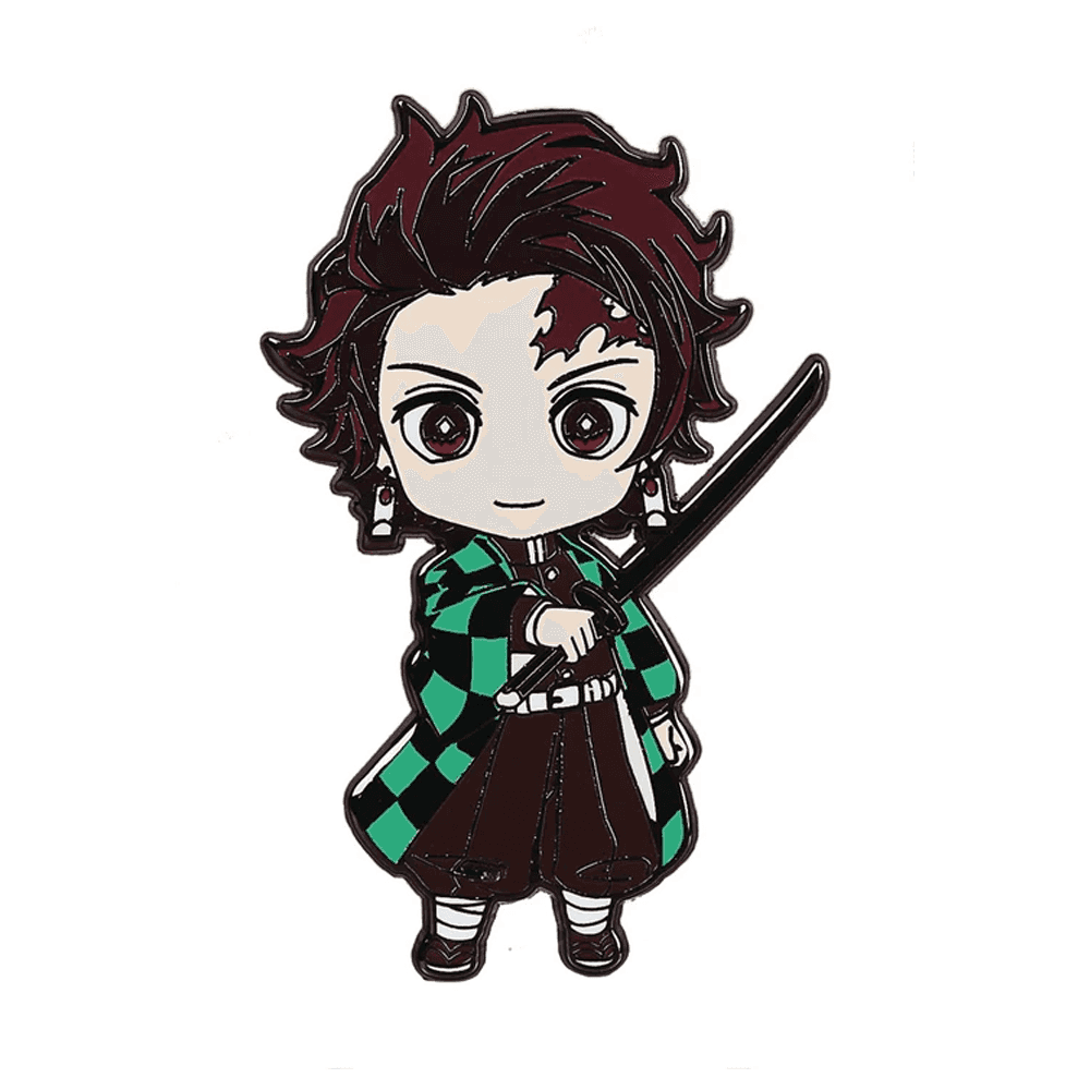 Nendoroid Pin: Demon Slayer: Kimetsu no Yaiba - Tanjiro Kamado #32 - 