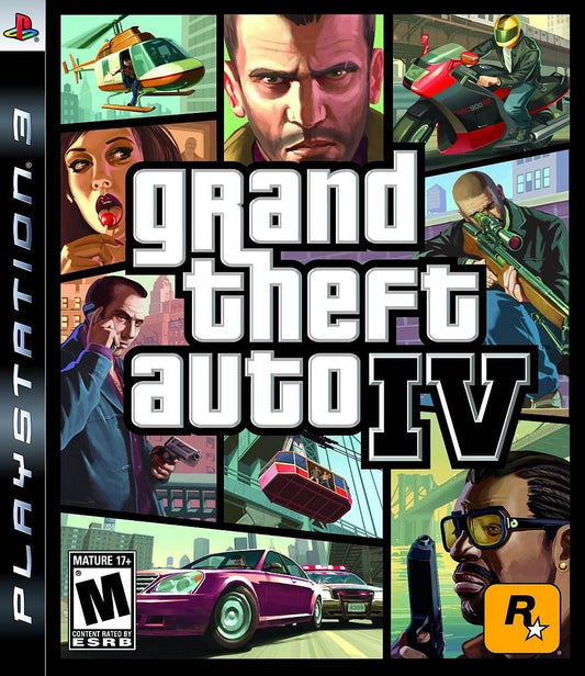 Grand Theft Auto IV (Playstation 3) - Game Manual Only