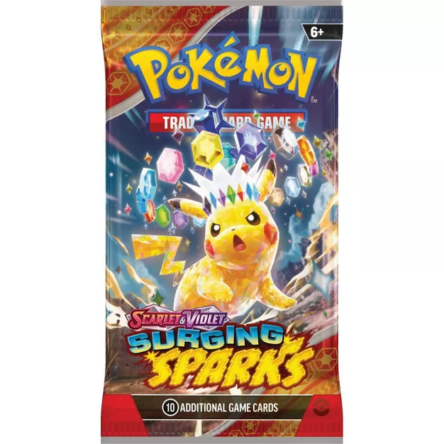 Pokemon Surging Sparks Booster Pack | New