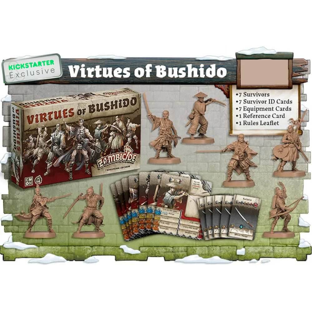 Zombicide: White Death Virtues of Bushido - Kickstarter Exclusive - 