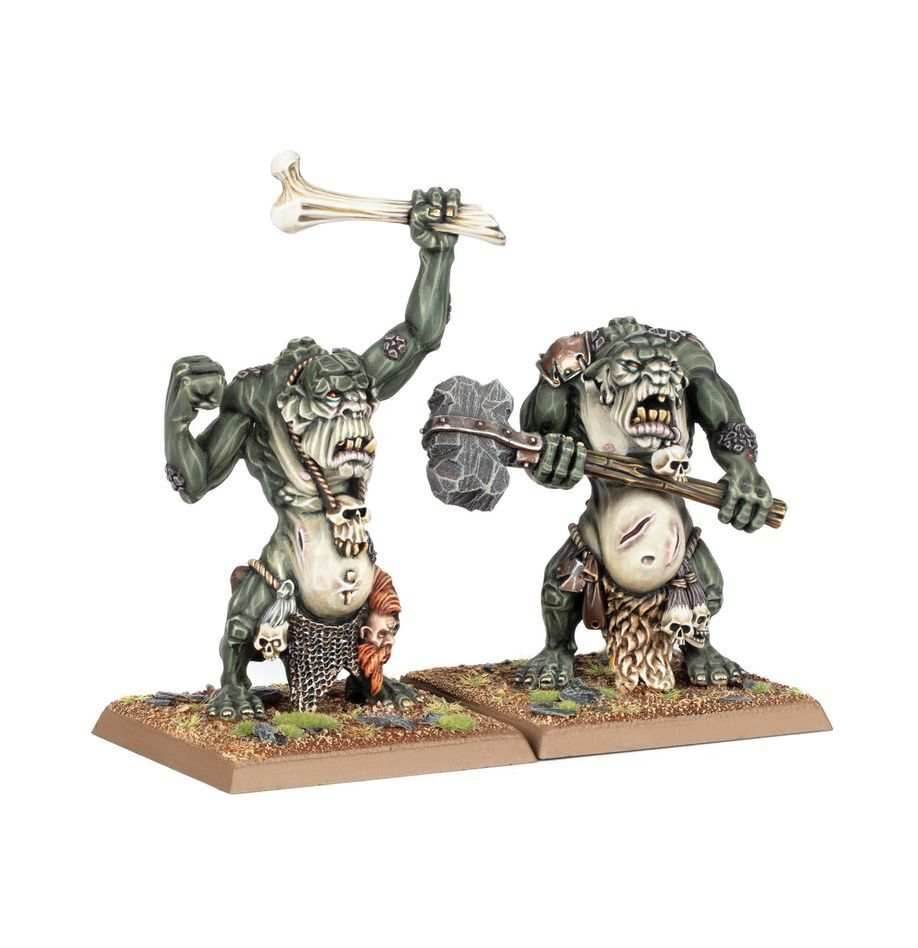 Warhammer: The Old World - Orc & Goblin Tribes - Common Trolls - 