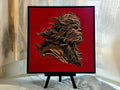 Galactic Guardian Portrait – Wookiee-Inspired Sci-Fi Wall Art