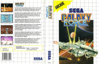 Galaxy Force (Sega Master System) - Game Manual Only