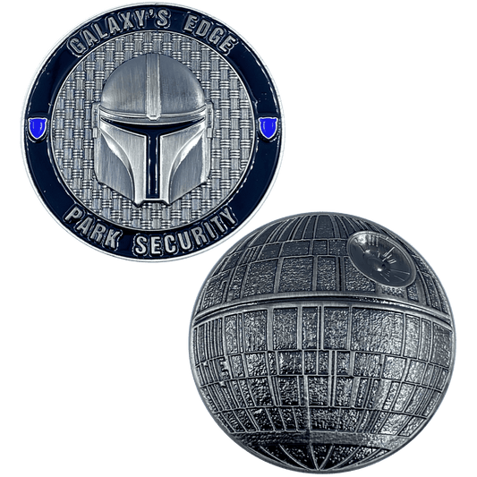 DL10-06 Galaxy's Edge Park Security Challenge Coin - 