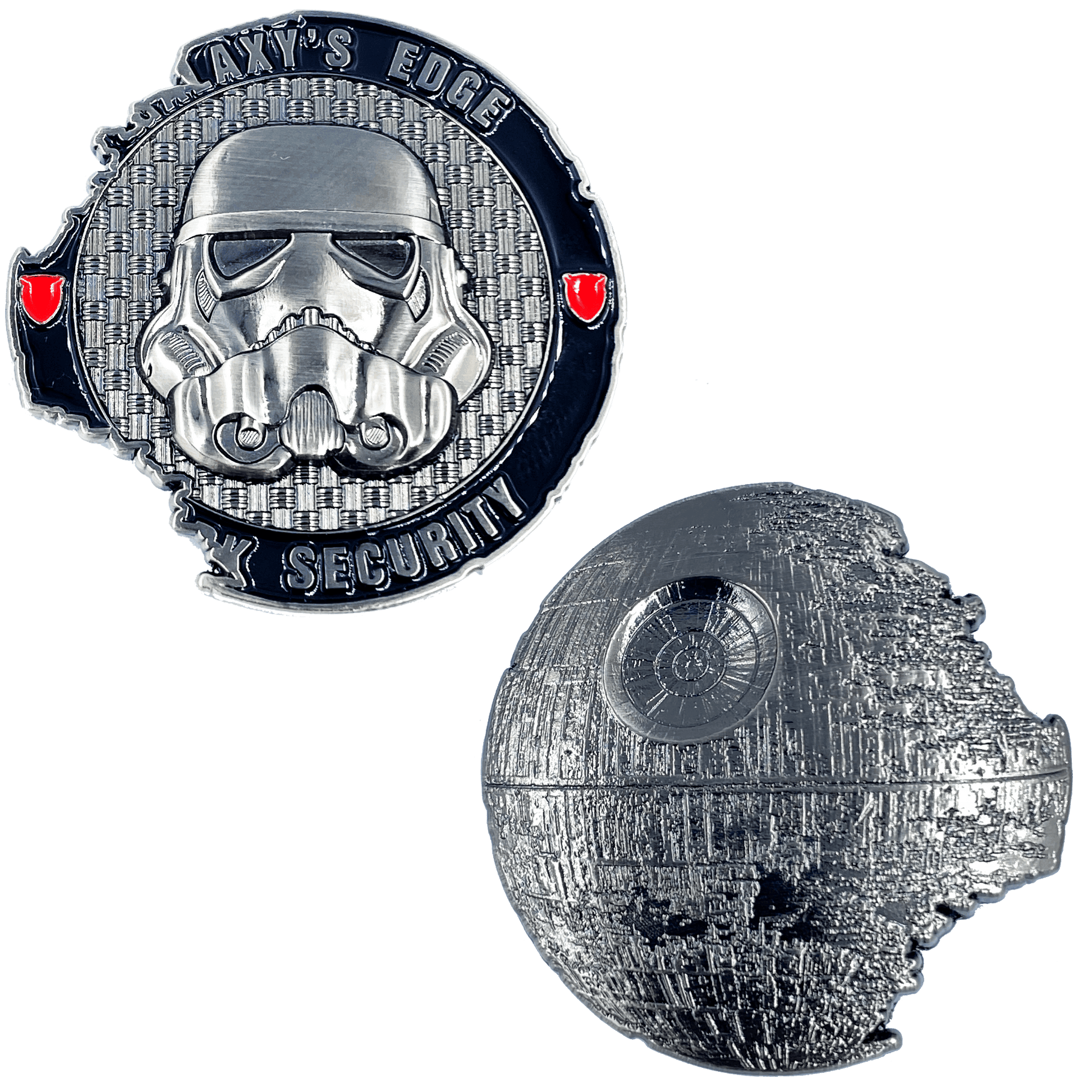 DL10-07 Death Star Galaxy's Edge Park Security Challenge Coin Storm Trooper Rogue - 