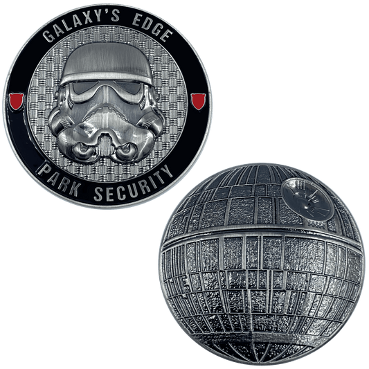 DL10-08 Galaxy's Edge Park Security Challenge Coin 4 - 