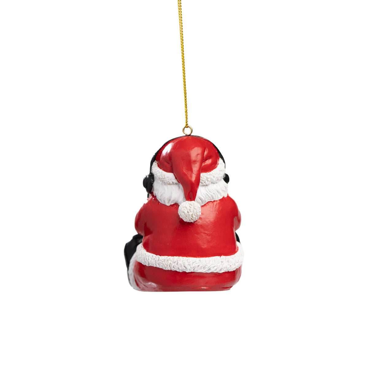 Gamer Santa Christmas Tree Ornament - 