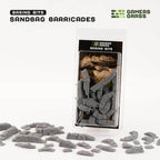 Gamers Grass Basing Bits: Sandbag Barricades - 